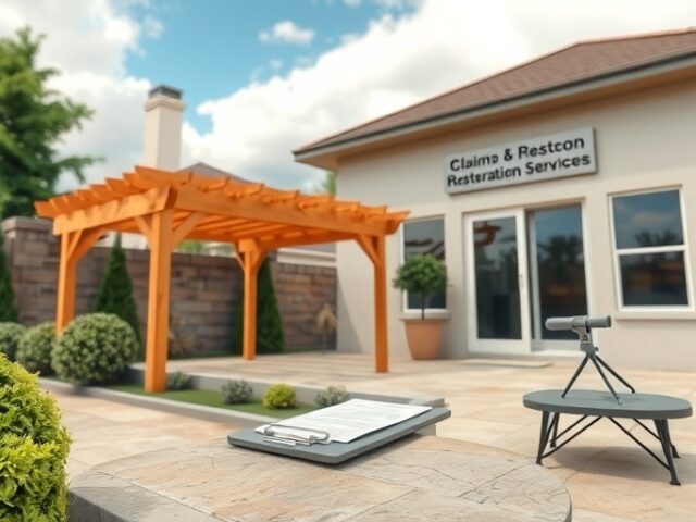 Filing a Claim for Damaged Outdoor Structures