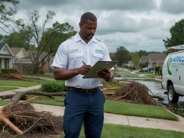 How to File a Claim for Storm-Damaged Landscaping