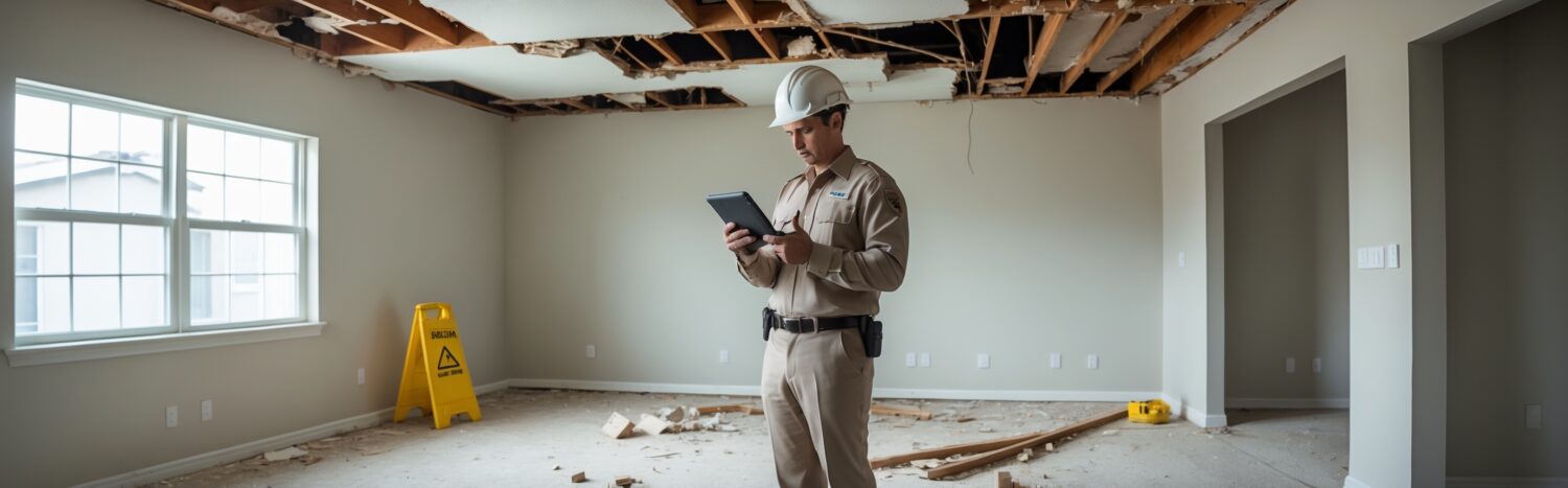 How to Document Damage from a Collapsed Ceiling