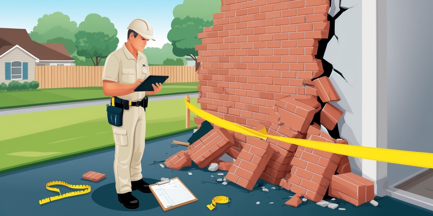 How to Document Damage from a Collapsed Wall