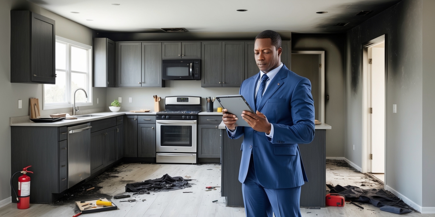 How to Handle Insurance Claims for Fire-Damaged Kitchens