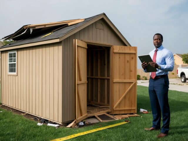 How to Handle Insurance Claims for Detached Sheds