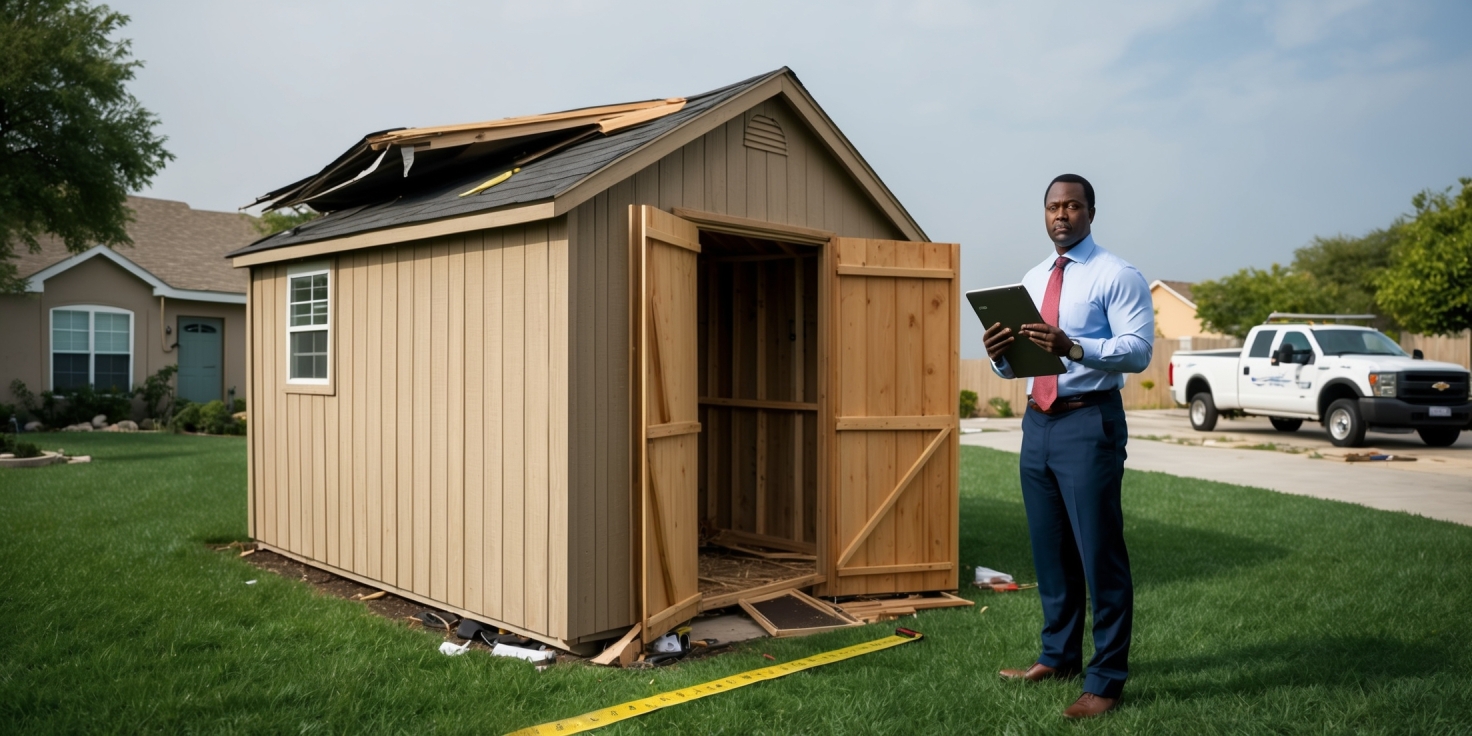 How to Handle Insurance Claims for Detached Sheds
