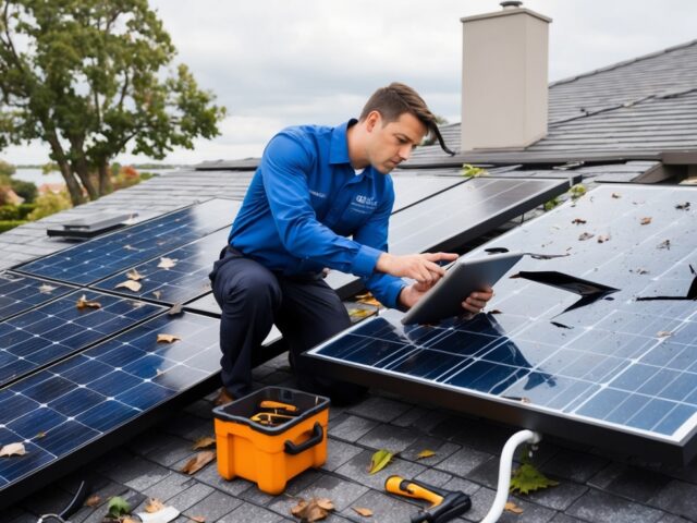 Filing a Claim for Wind Damage to Rooftop Solar Panels