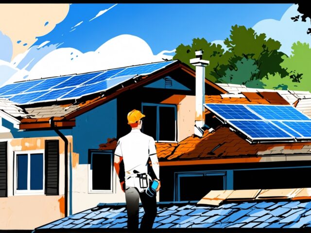 Filing a Claim for Storm-Damaged Solar Panels