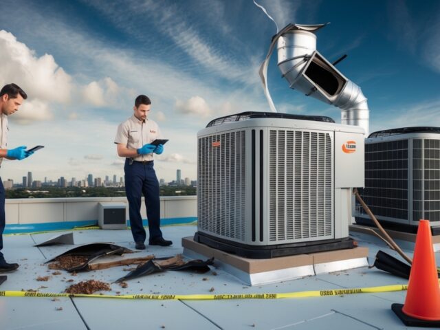 Filing a Claim for Wind Damage to Rooftop Units
