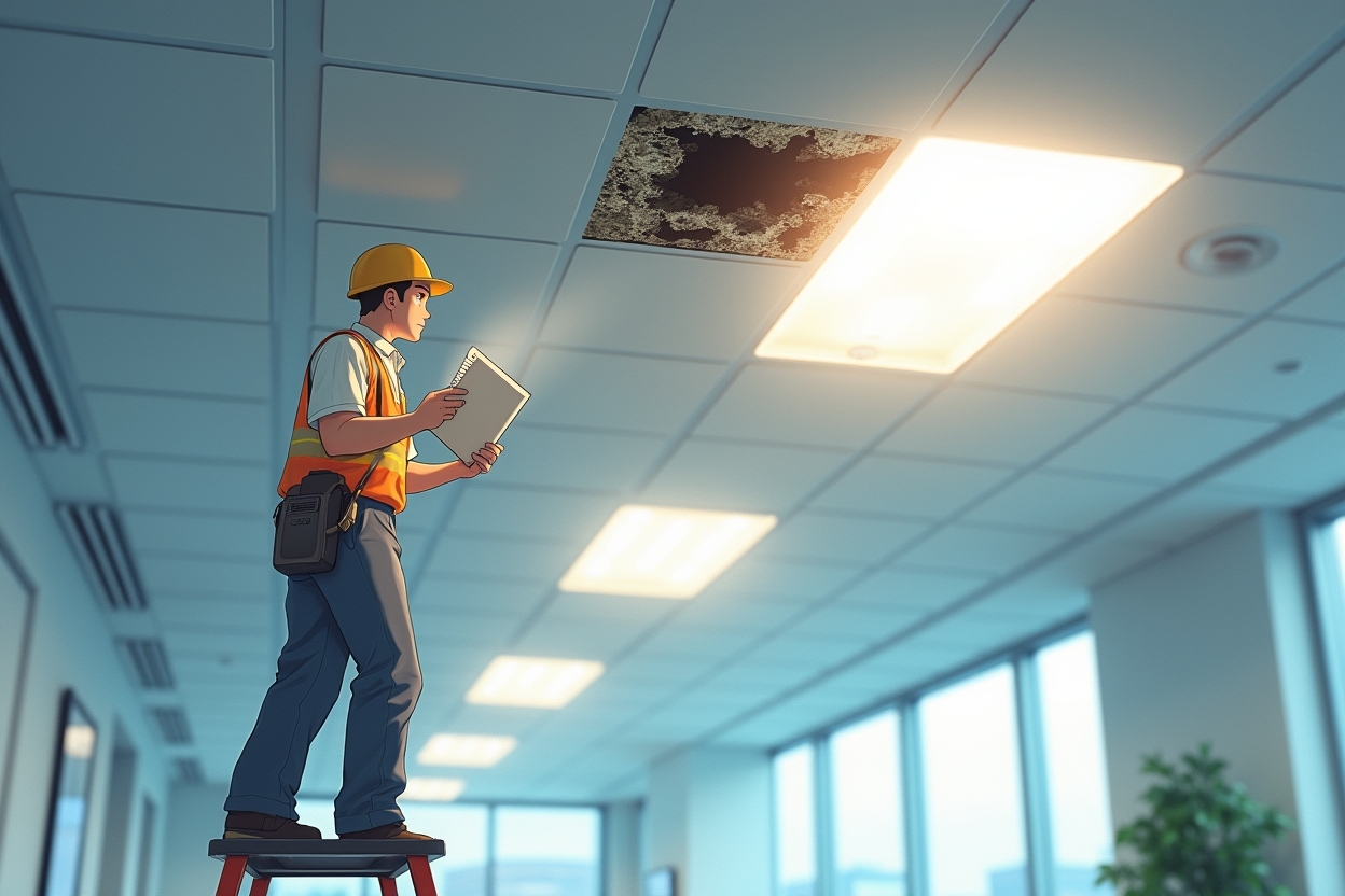 Filing a Claim for Mold in Ceiling Tiles