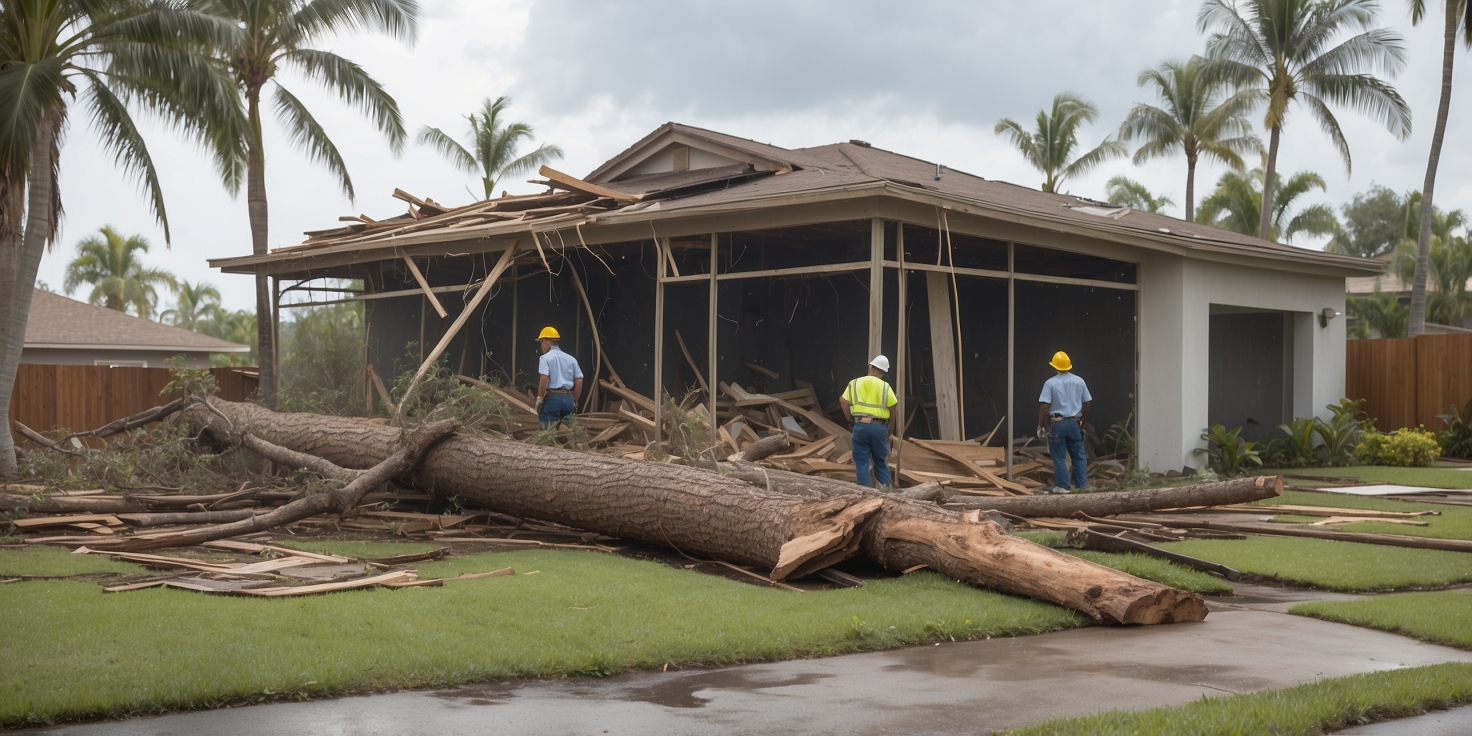 What to Do After a Tree Damages Your Lanai