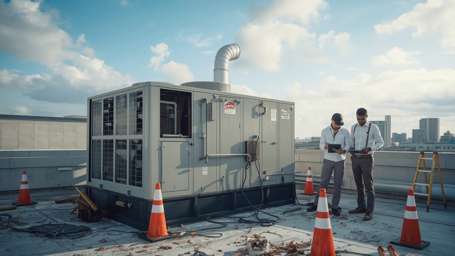 Filing a Claim for Wind Damage to Rooftop HVAC