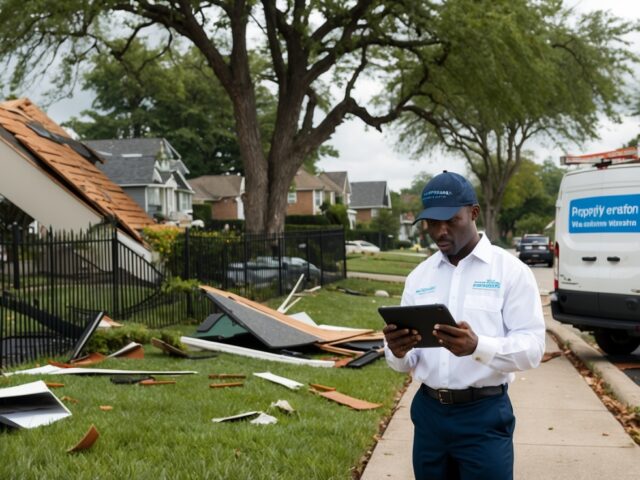 How to Handle Property Damage from Heavy Winds