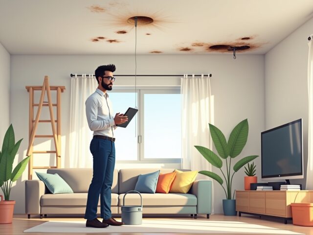 Filing a Claim for Water Damage from Roof Overflow