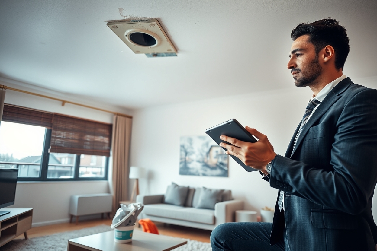 Filing a Claim for Water Damage from Roof Overflow