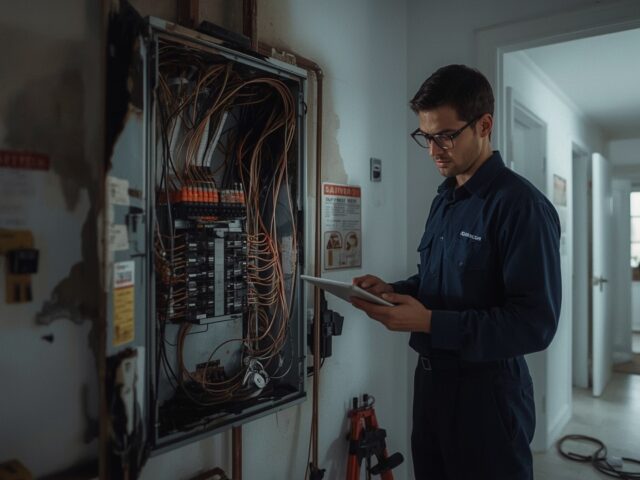 Filing a Claim for Fire-Damaged Electrical Panels