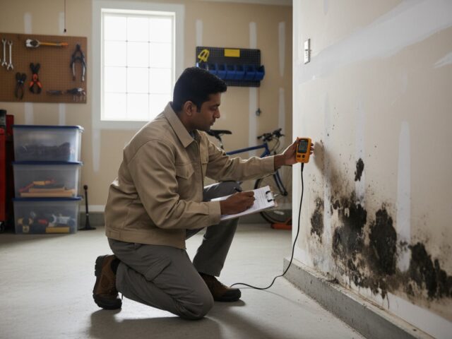 Filing a Claim for Mold in Garage Walls