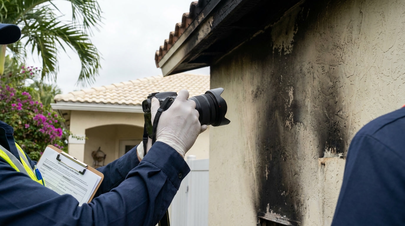 How to Document Smoke Damage in Warehouses
